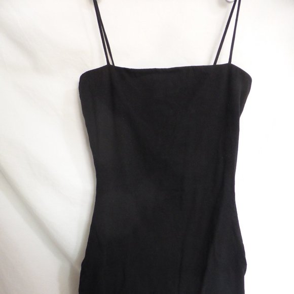 ROOM SERVICE, small, black tube dress w/ straps